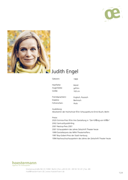 Judith Engel