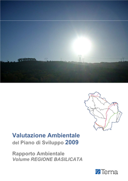 Valutazione Ambientale Del Piano Di Sviluppo 2009