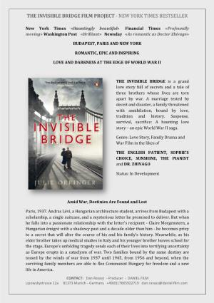 THE INVISIBLE BRIDGE Film Project Dan Ravasz
