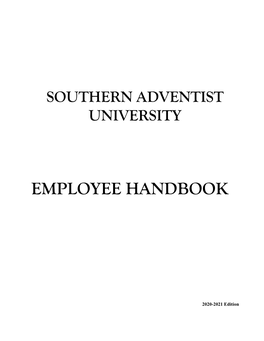 Employee Handbook