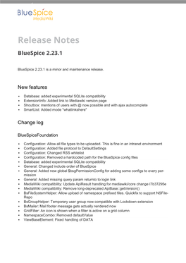 Bluespice for Mediawiki