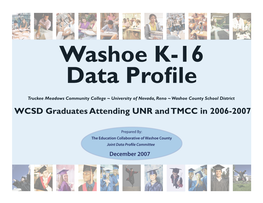 2007 Washoe County School District K-16 Data Profile