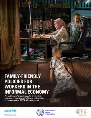 Family-Friendly Policies for Workers in the Informal Economy