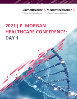 2021 Jp Morgan Healthcare Conference