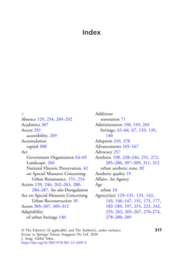 Absence 129, 254, 289–292 Academics 307 Access 291