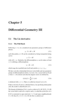 Chapter 5 Differential Geometry