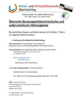 Mittel- Und Wirtschaftsschule Oberhaching