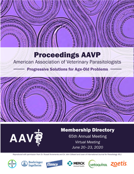 AAVP 2020 Annual Meeting Proceedings