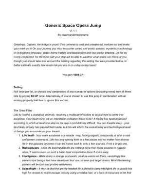 Generic Space Opera Jump V1.1.1 by Insertrandomnickname