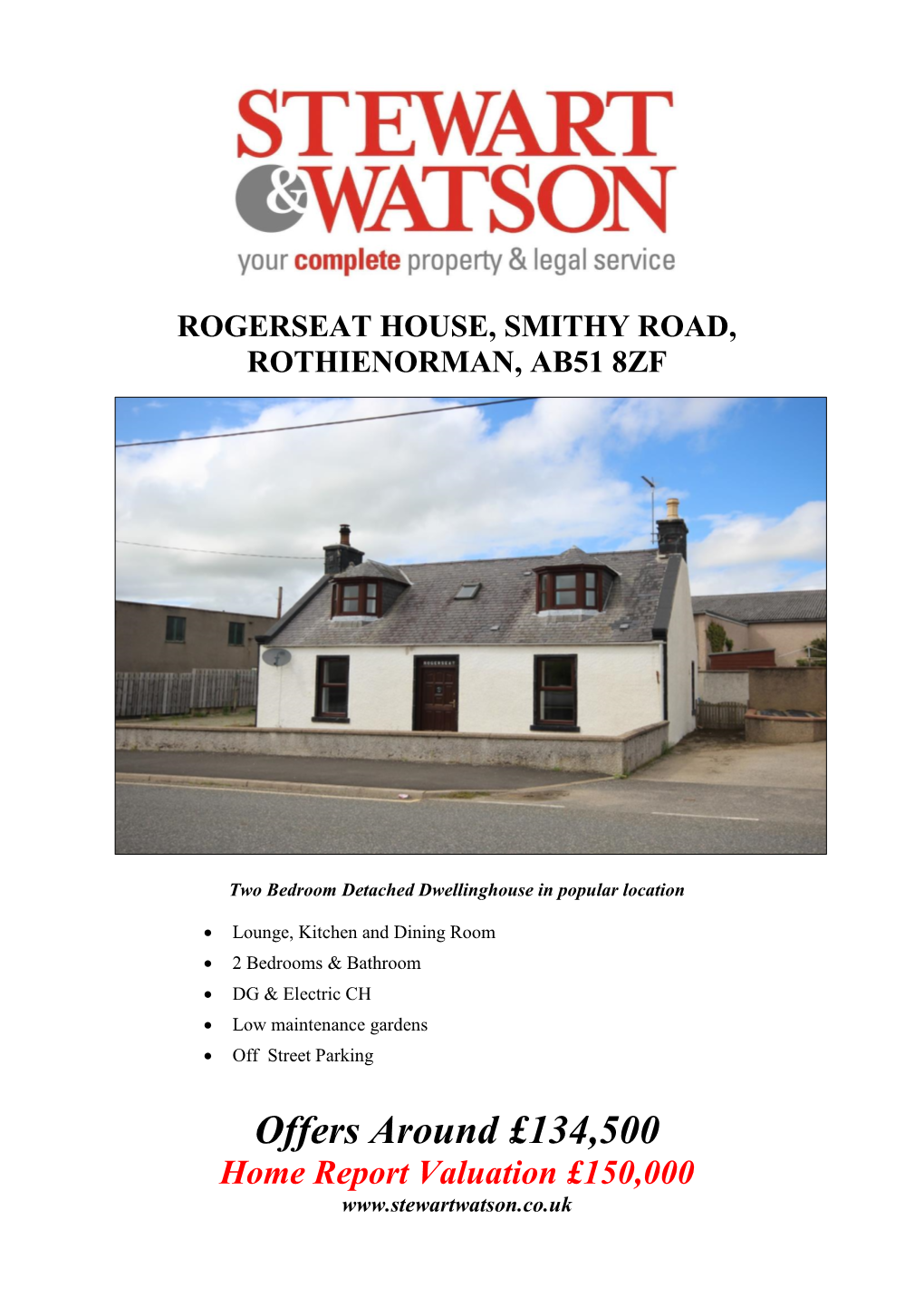 Offers Around £139,500