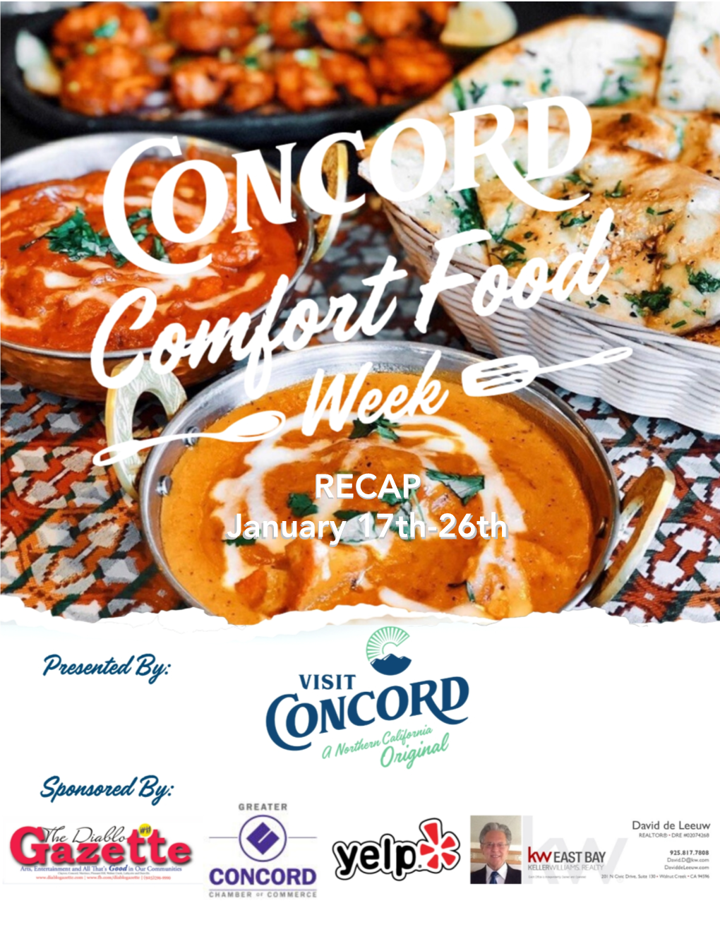 Comfort Food Week Recap