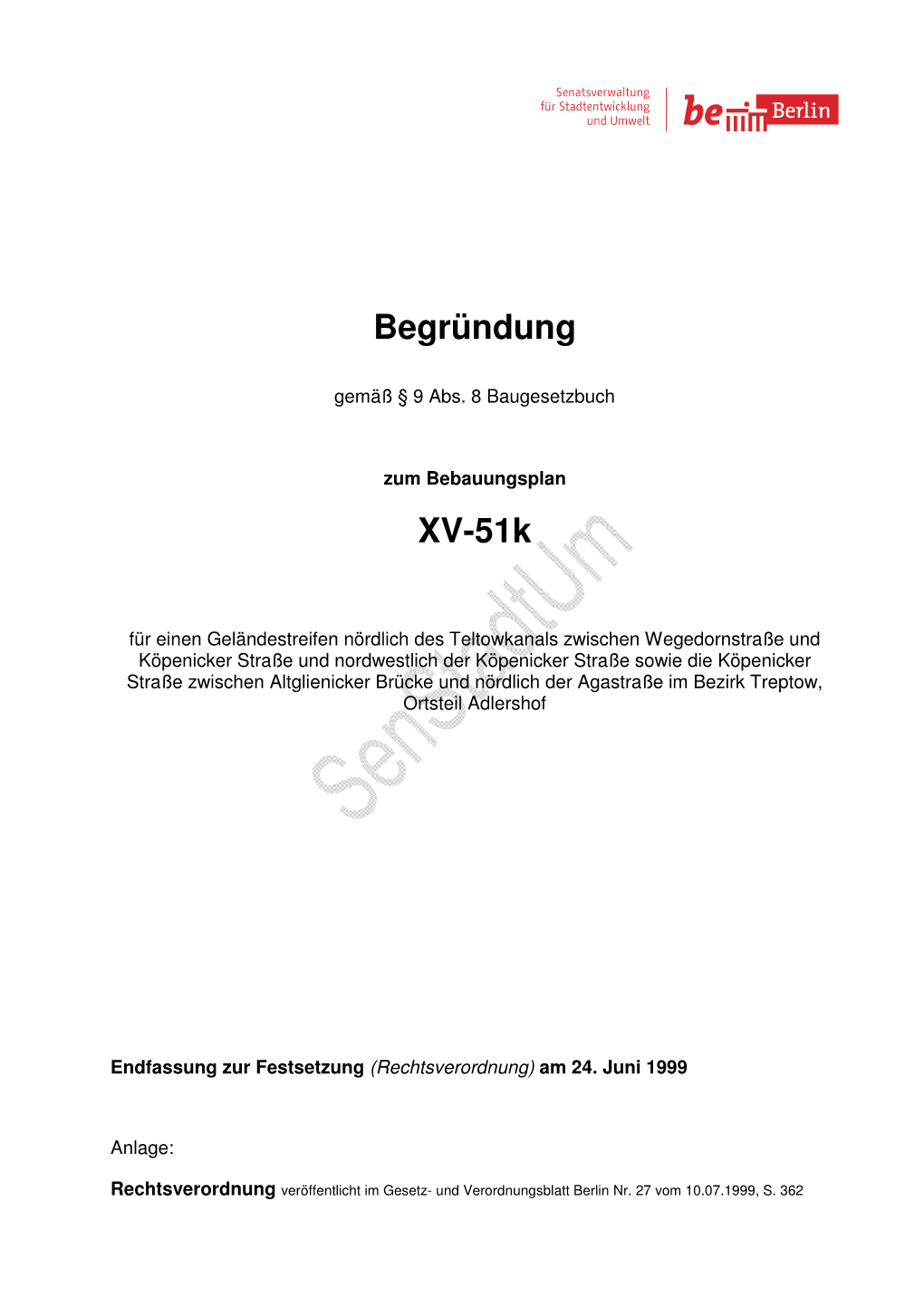 Begründung XV-51K