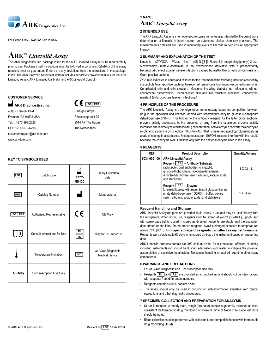 ARK™ Linezolid Assay