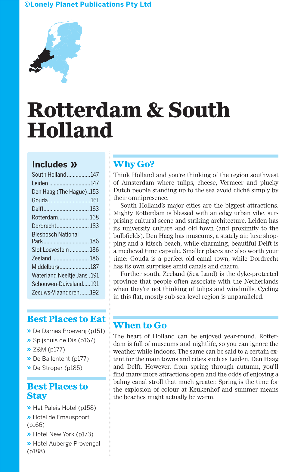 Rotterdam & South Holland