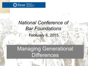 Managing Generational Differences Goal