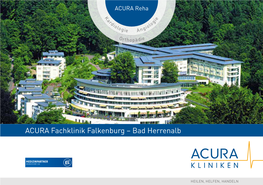 ACURA Fachklinik Falkenburg – Bad Herrenalb