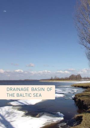 DRAINAGE BASIN of the BALTIC SEA Chapter 8
