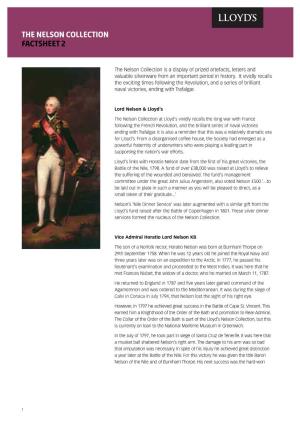 The Nelson Collection Factsheet 2