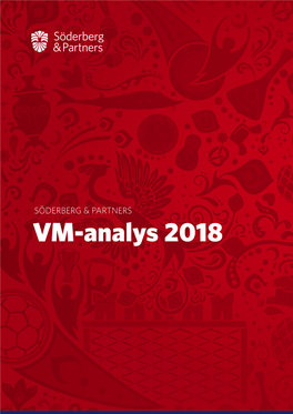VM-Analys 2018 Innehåll