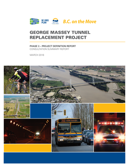 George Massey Tunnel Replacement Project