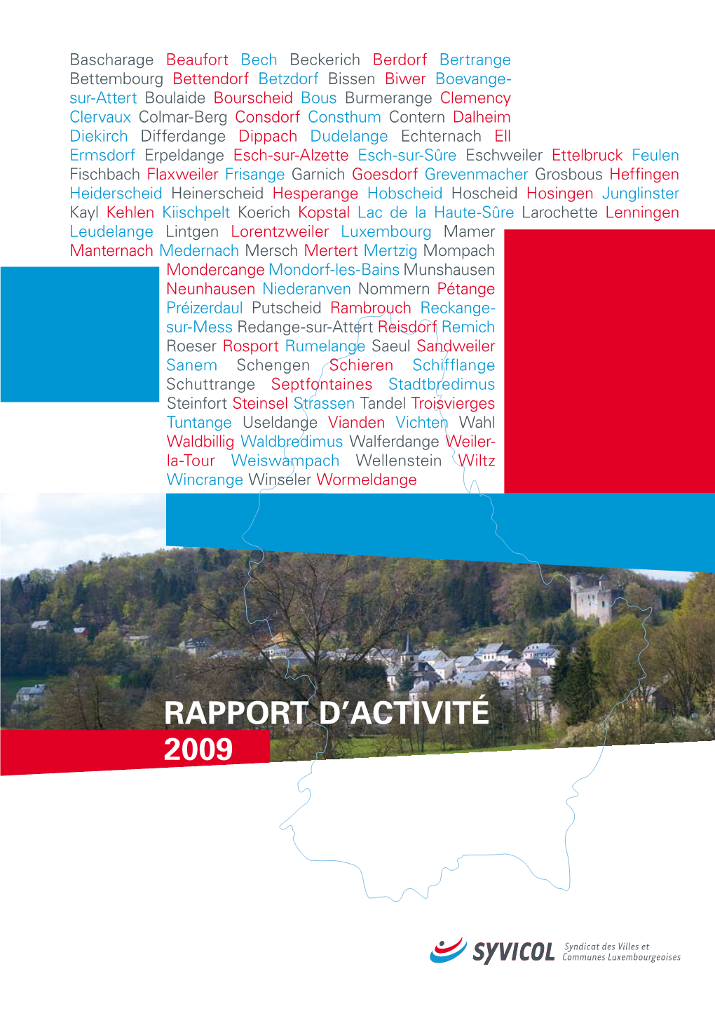 Rapport Dtactivité 2009