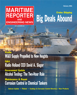Maritime Reporter & Engineering News MR FEBRUARY2006 #1 (1-8).Qxd 2/1/2006 7:10 PM Page 7