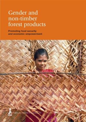 Gender and Non-Timber Forest Products