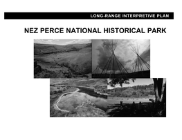 Long-Range Interpretative Plan, Nez Perce National Historical Park