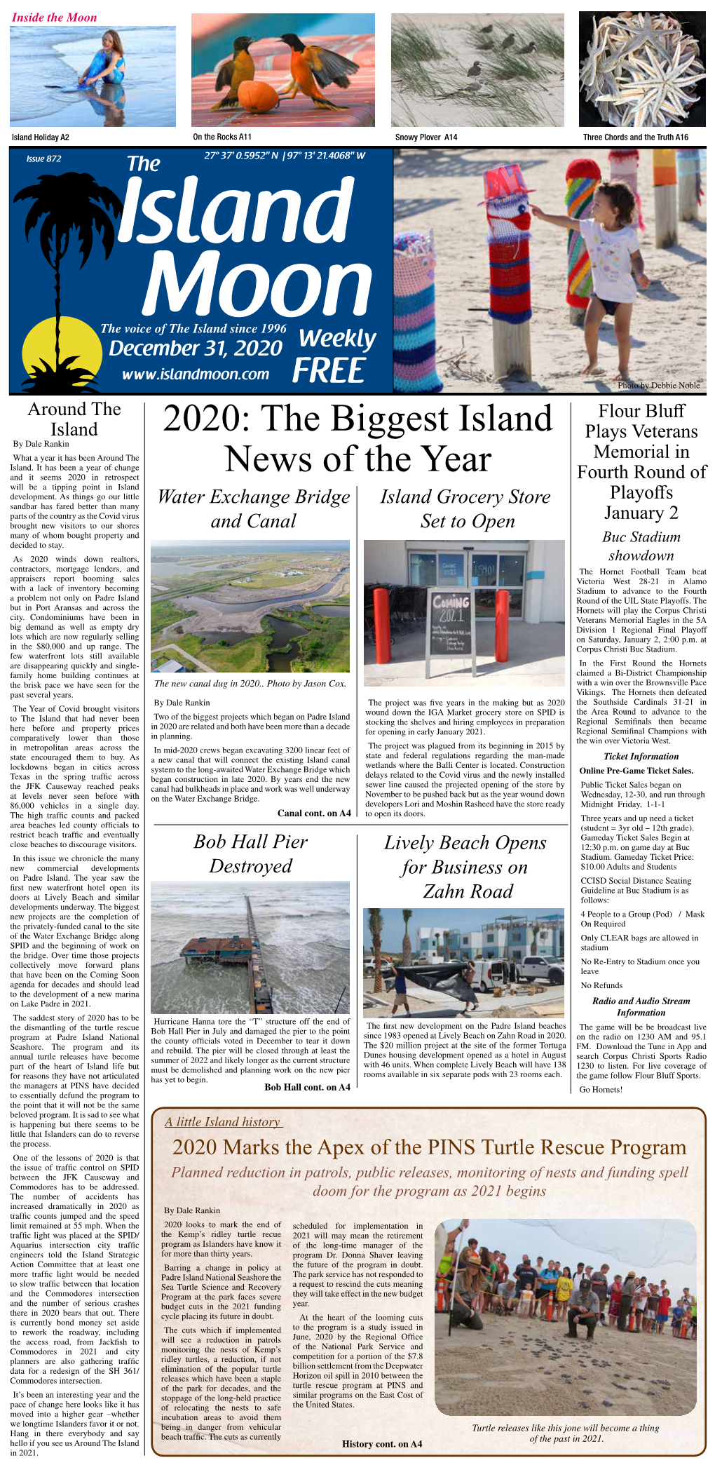 2020: the Biggest Island News of the Year