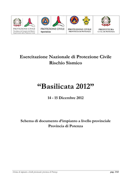 “Basilicata 2012”