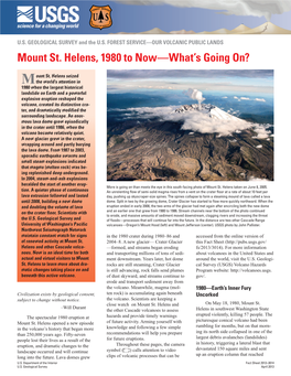 Mount St. Helens, 1980 to Now—What's Going
