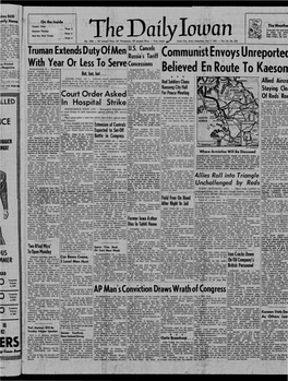 Daily Iowan (Iowa City, Iowa), 1951-07-07