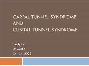 PN4 (SL) Carpal Tunnel Syndrome and Ulnar Nerve Entrapment.Pdf