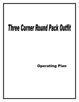 Three Corner Round Annual Operating Plan Exhibit B 2 of 9
