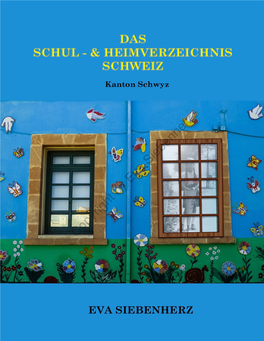 Schul- Und Kinderheimverzeichnis Schwyz