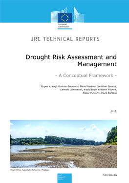 Drought Risk Assessment and Management