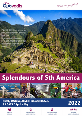 Splendours of Sth America