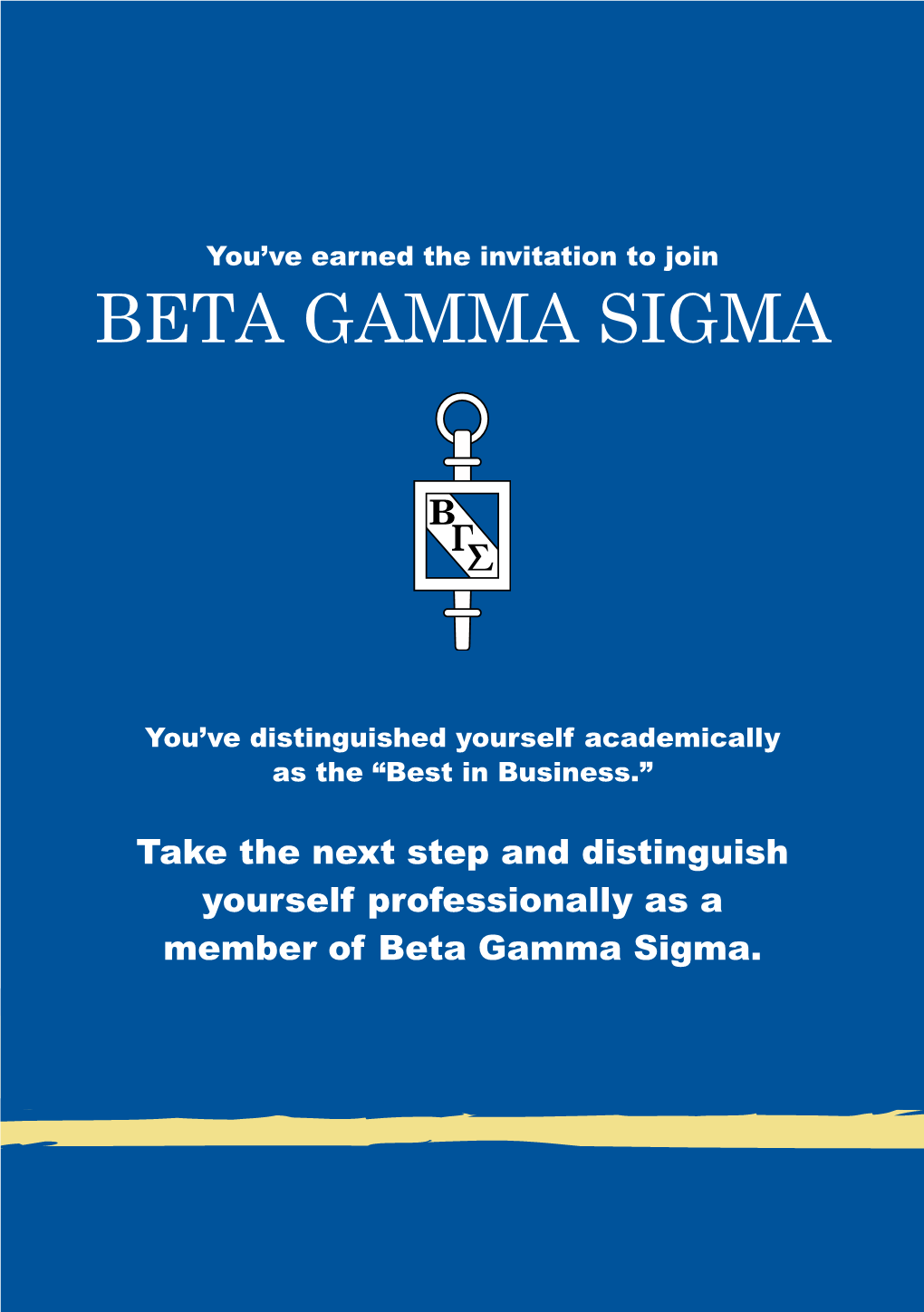 Beta Gamma Sigma