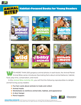 Activity Kit, You Will Find the Following Reproducibles to Delight Animal-Loving Young Readers