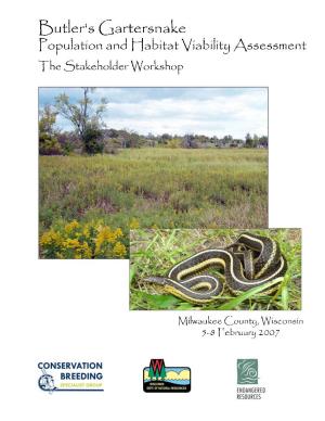 Population and Habitat Viability Assessment the Stakeholder Workshop