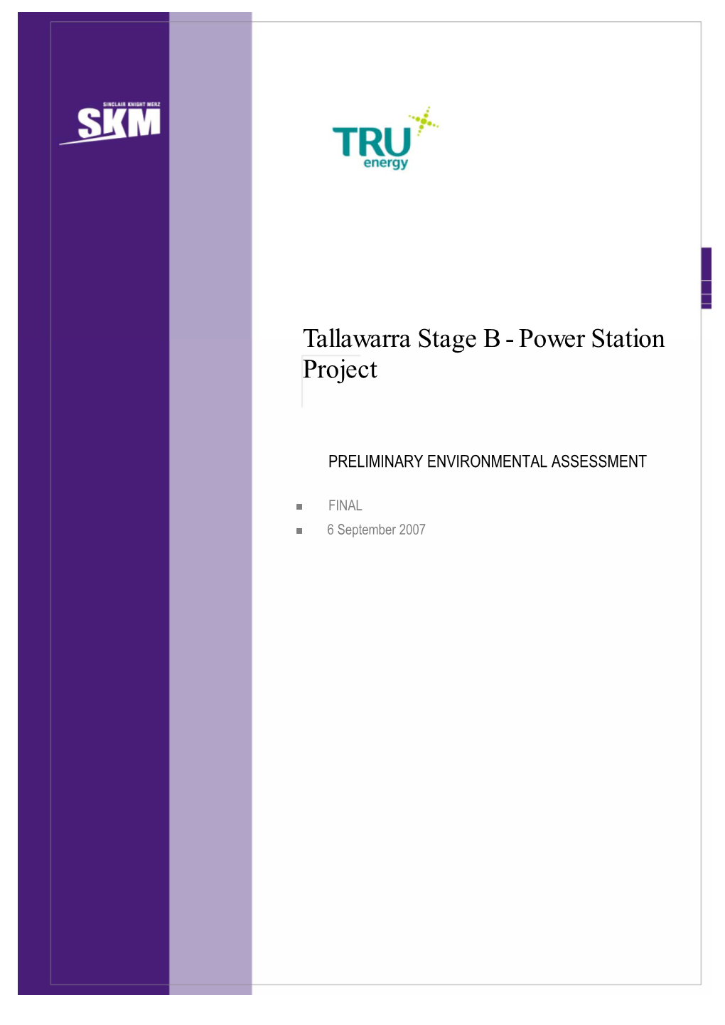 Tallawarra Stage B - Power Station Project