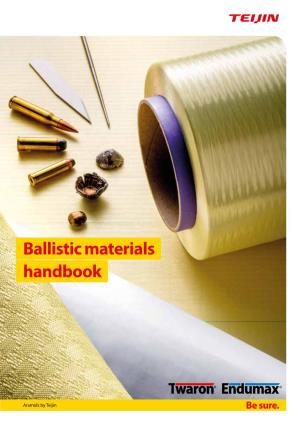 Ballistic Materials Handbook