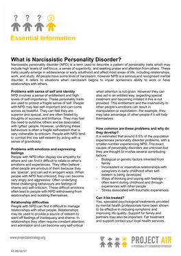 What Is Narcissistic Personality Disorder?