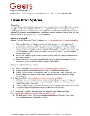 Chain Drive Systems