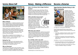 Service Above Self Rotary - Making a Difference Become a Rotarian