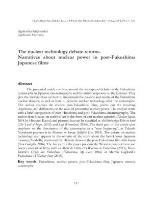 Kiejziewicz the Nuclear Technology Debate Returns