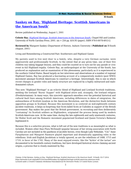 Highland Heritage: Scottish Americans in the American South'