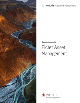 Pictet Asset Management