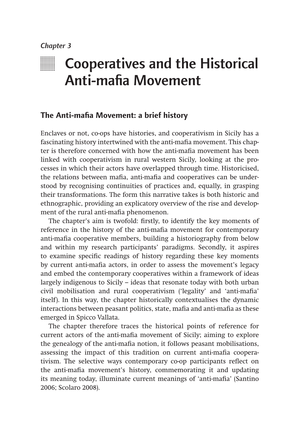 Chapter 3. Cooperatives and the Historical Anti-Mafia Movement