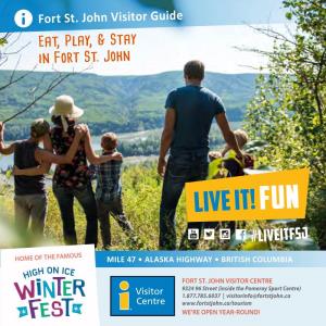 Visitor Guide Eat, Play, & Stay in Fort St